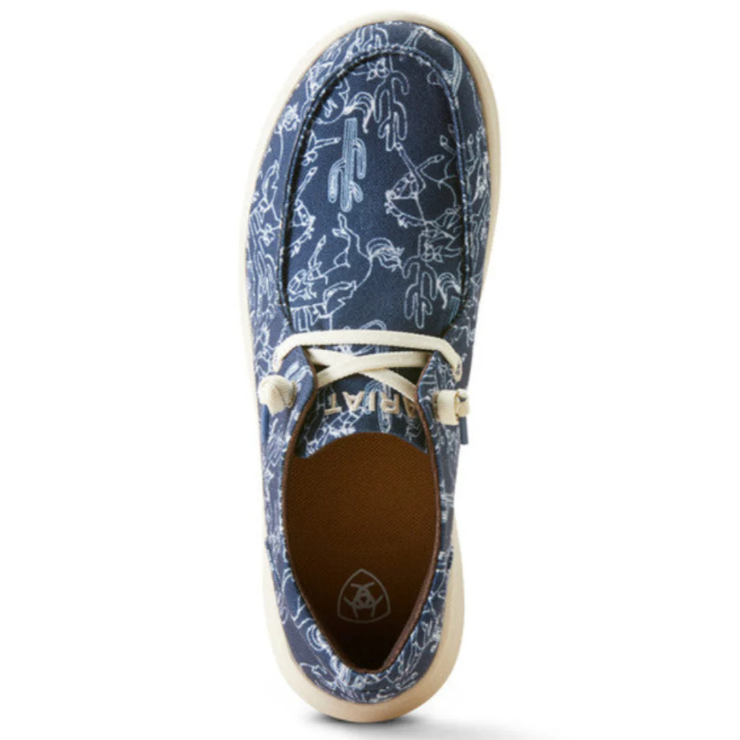 Ariat Women's Hilo Western Art Slip-On Shoes - Image 4