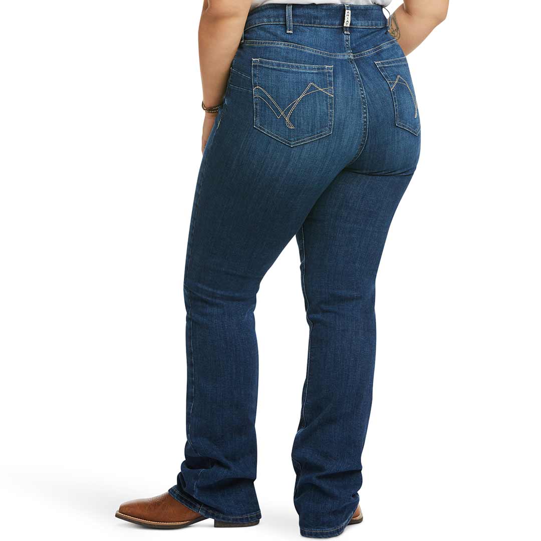 Ariat Women's R.E.A.L. Perfect Rise Abby Straight Jeans - Image 7