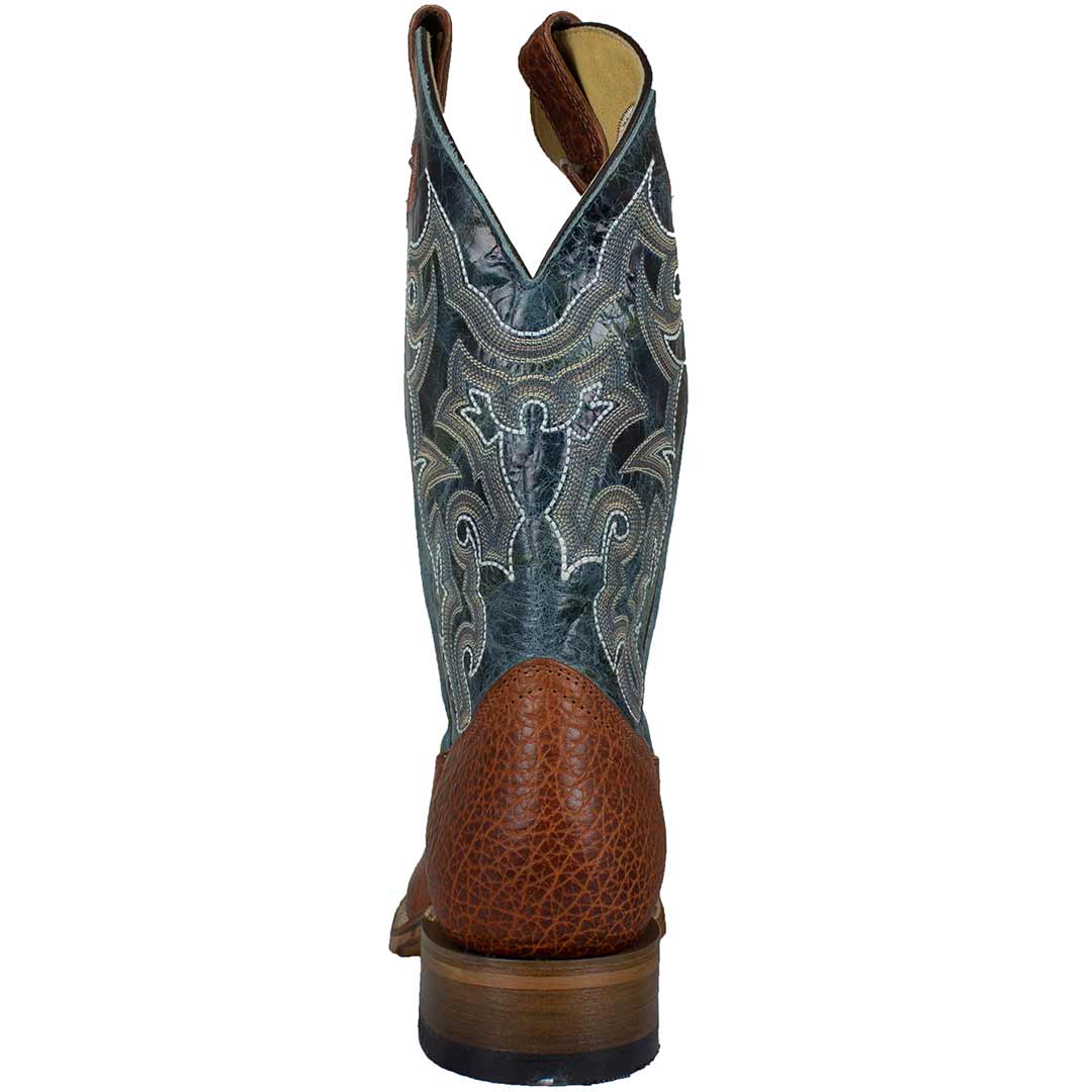 Boulet Men's Distressed Leather Cowboy Boots - Image 4