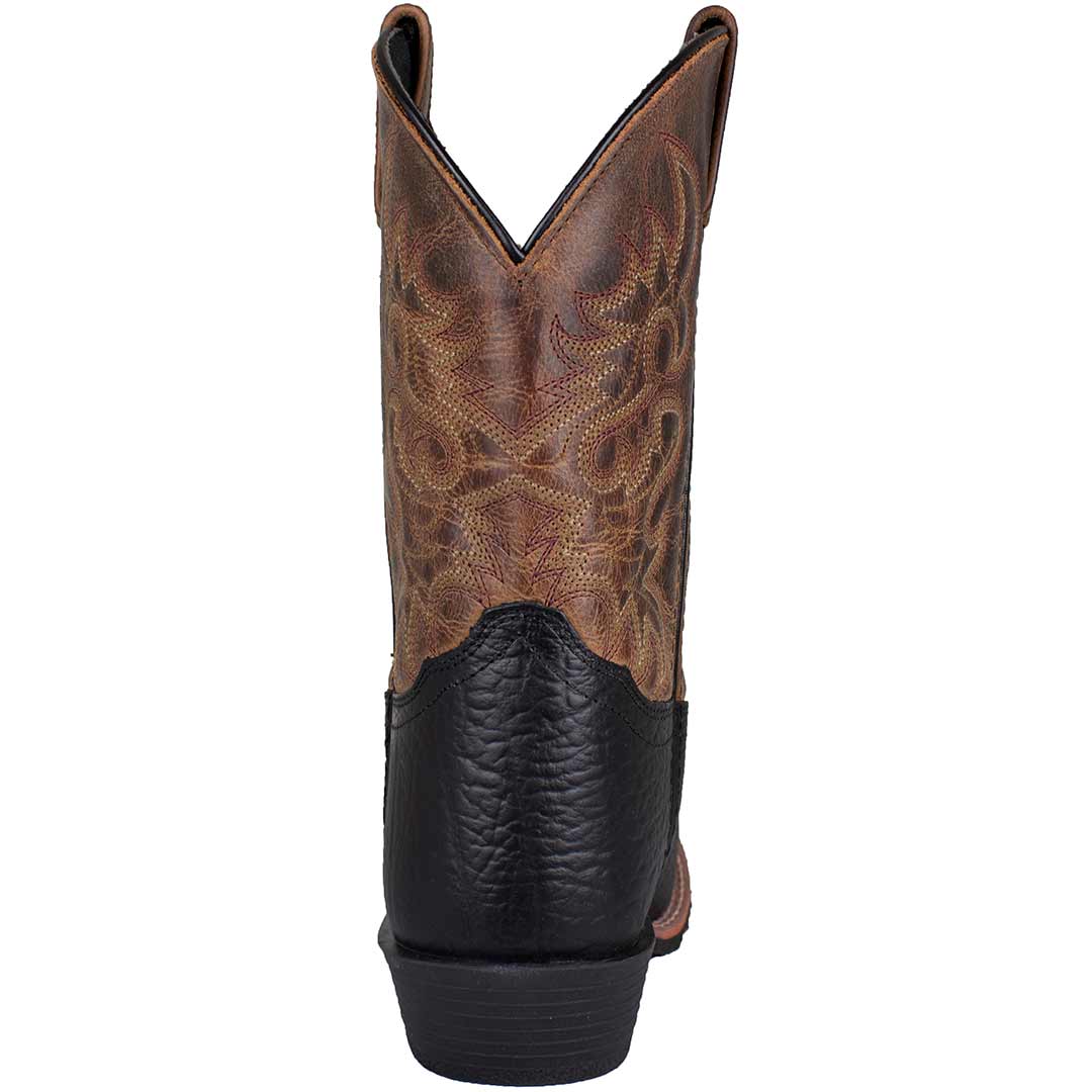 Dan Post Boys' Little River Square Toe Cowboy Boots - Image 4