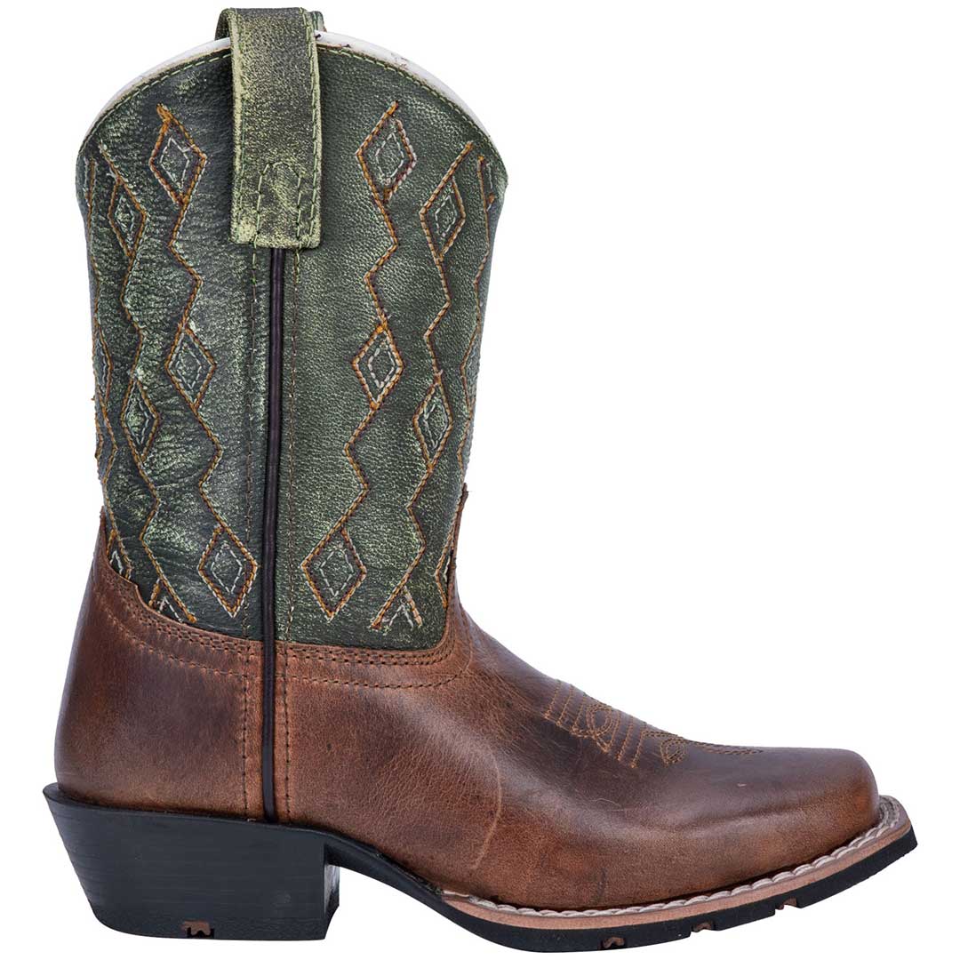 Dan Post Boys' Teddy Square Toe Cowboy Boots - Image 3