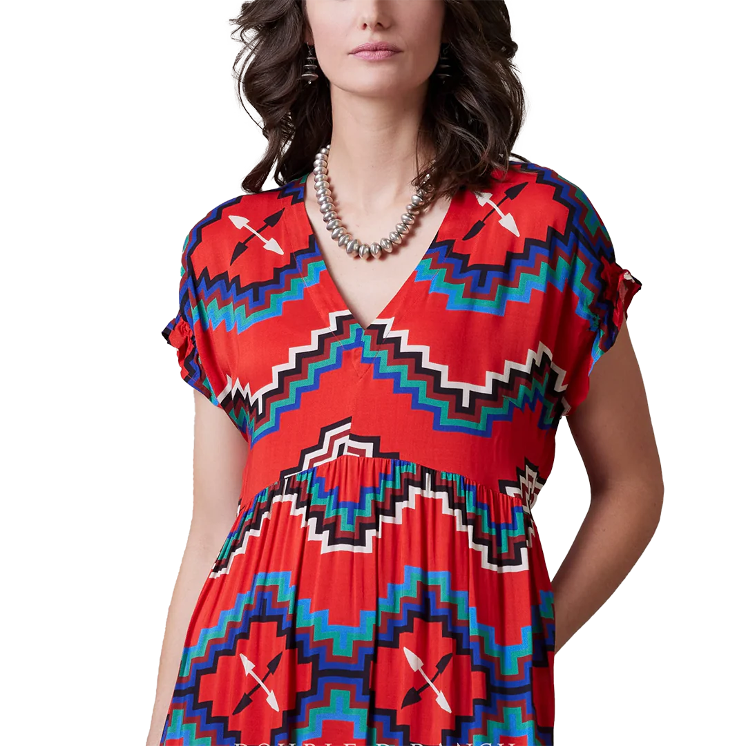 Double D Ranch Women's Fire Weaver Maxi Dress - Image 3