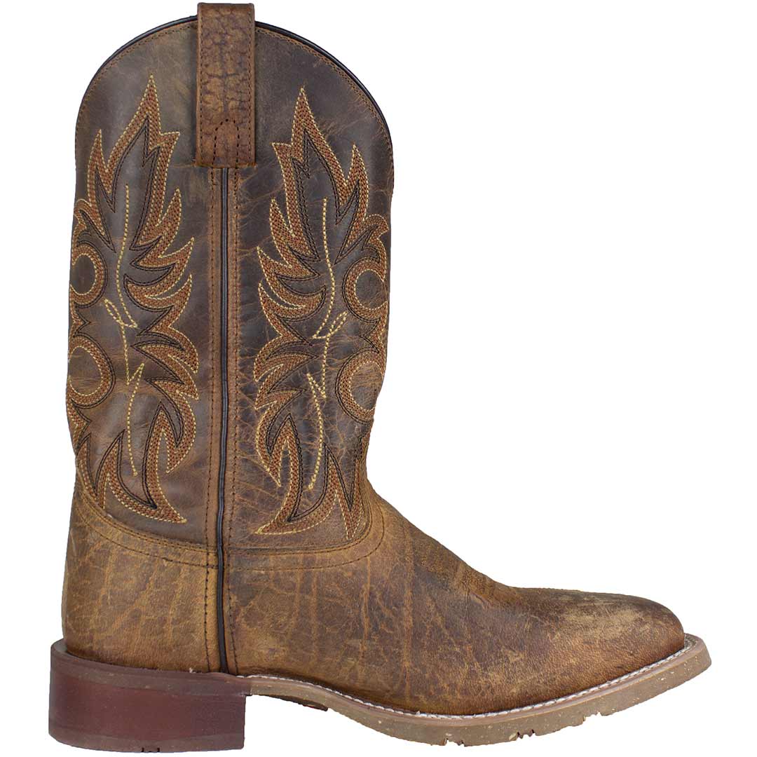 Laredo Men's Durant Square Toe Cowboy Boots - Image 4