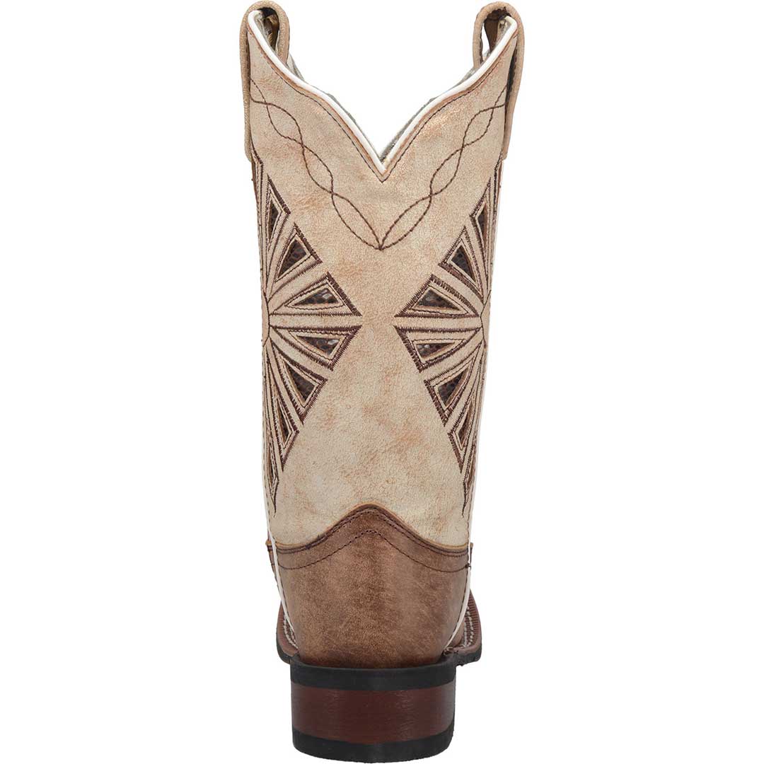 Laredo Women's Symmetrical Design Square Toe Cowgirl Boots - Image 5