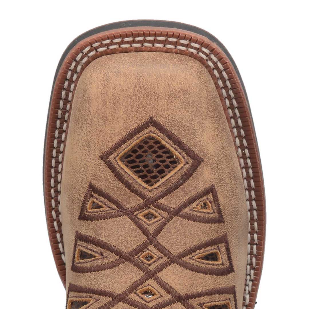 Laredo Women's Symmetrical Design Square Toe Cowgirl Boots - Image 7