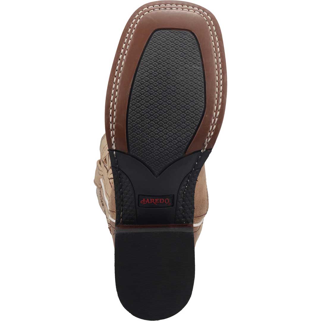 Laredo Women's Symmetrical Design Square Toe Cowgirl Boots - Image 8