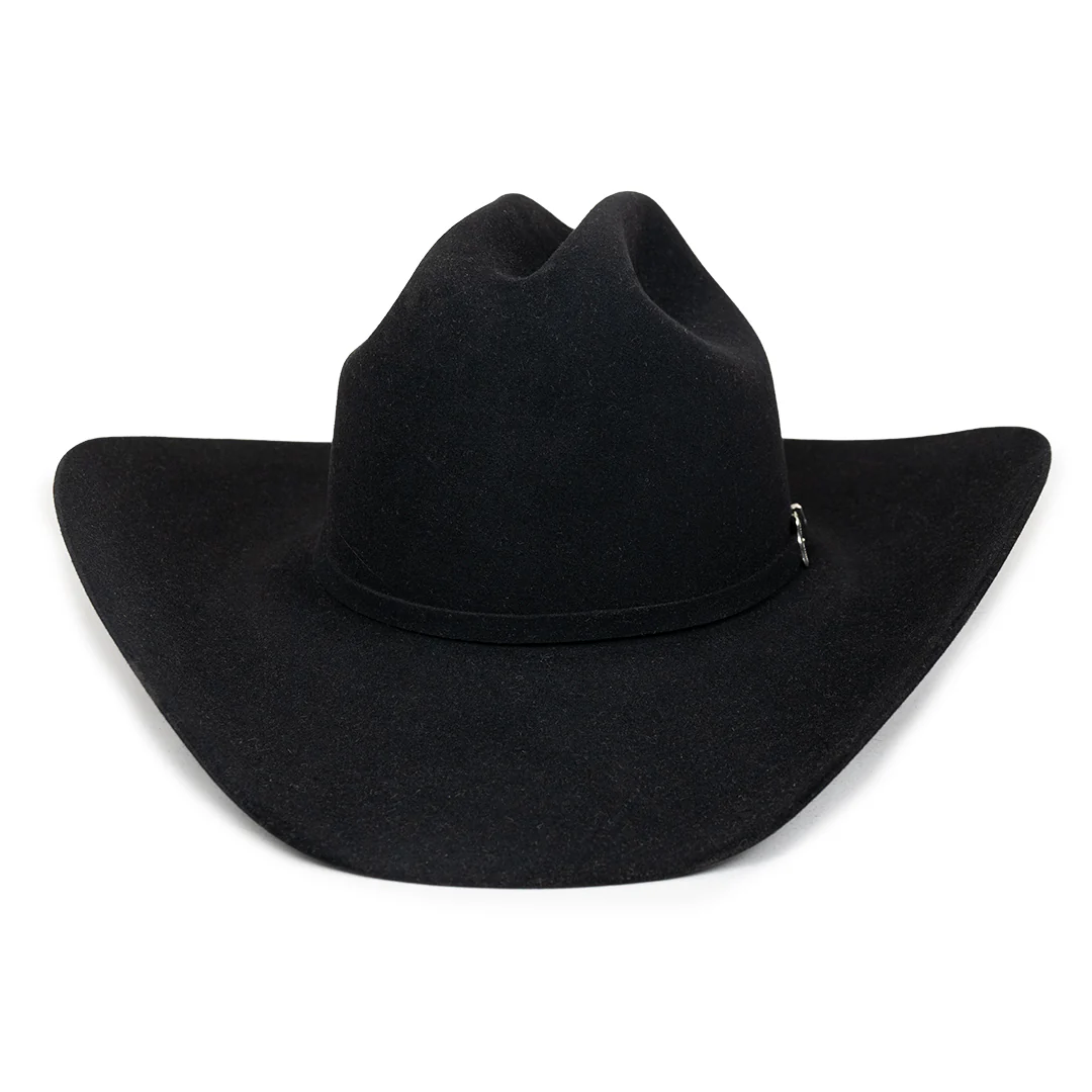 Resistol 20X Black Gold Fur Felt Cowboy Hat - Image 3
