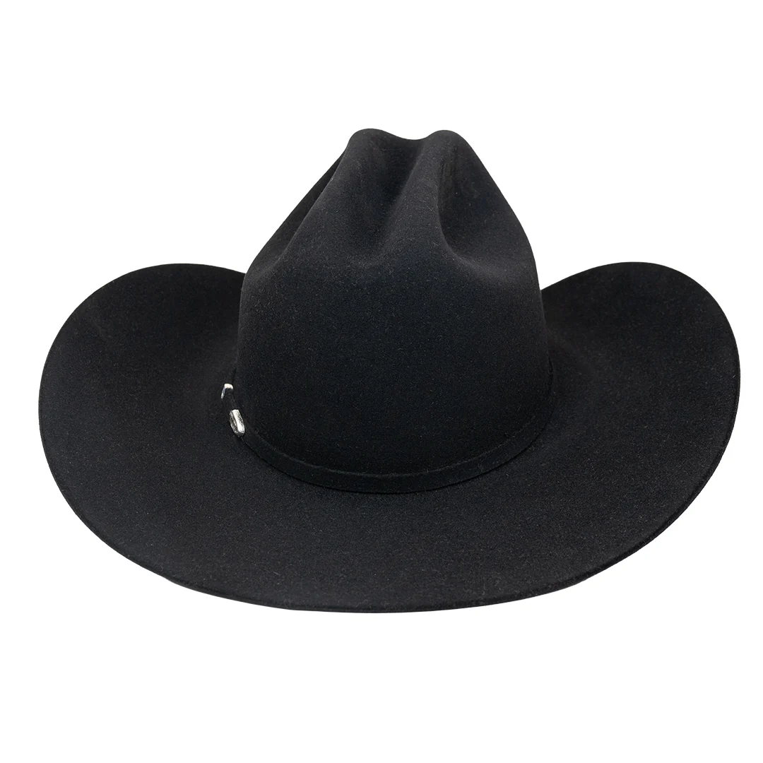 Resistol 20X Black Gold Fur Felt Cowboy Hat - Image 4