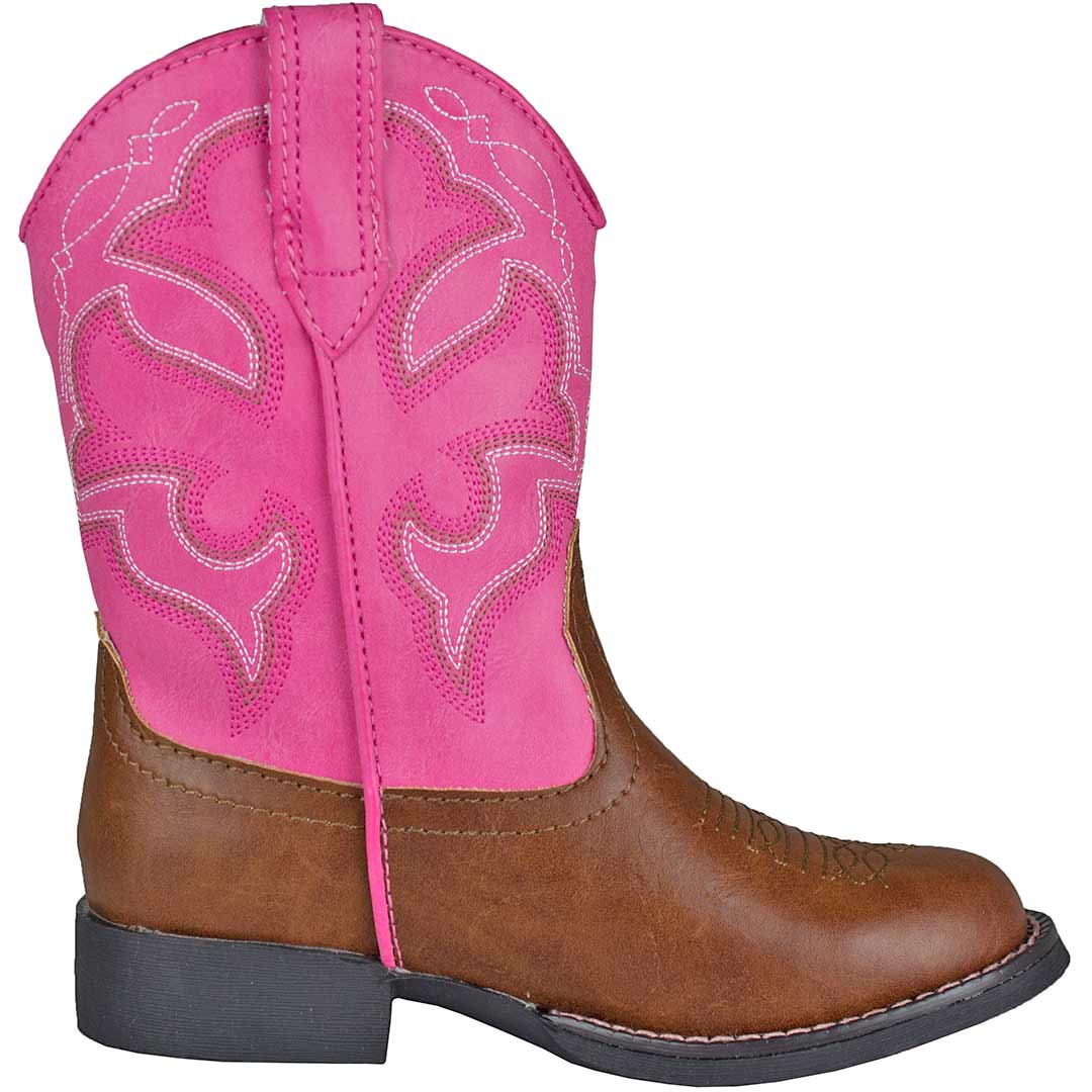 Roper Girls' Lighting Round Toe Light Up Cowgirl Boots - Image 4
