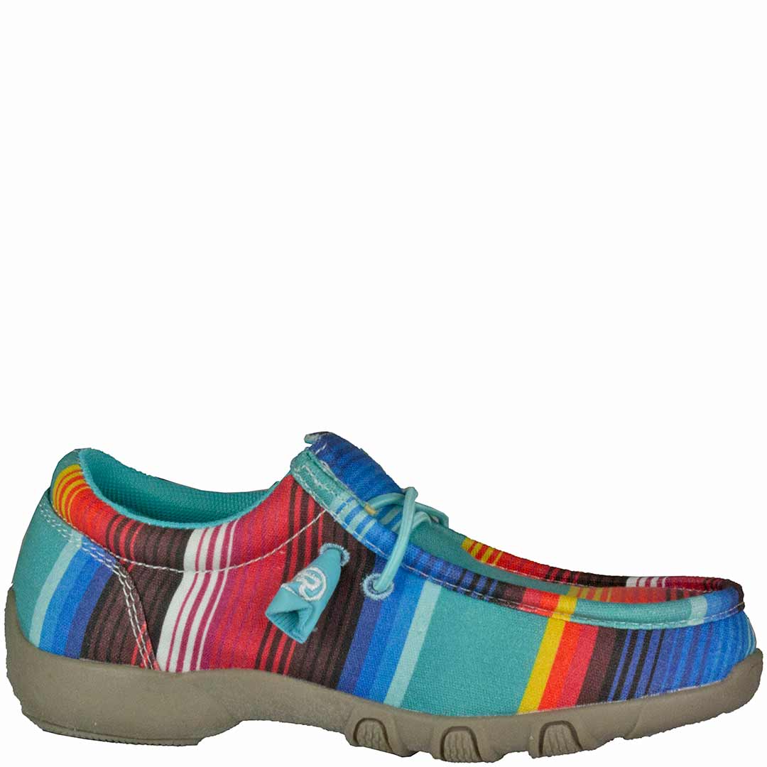 Roper Girls' Serape Print Slip-On Shoes - Image 3