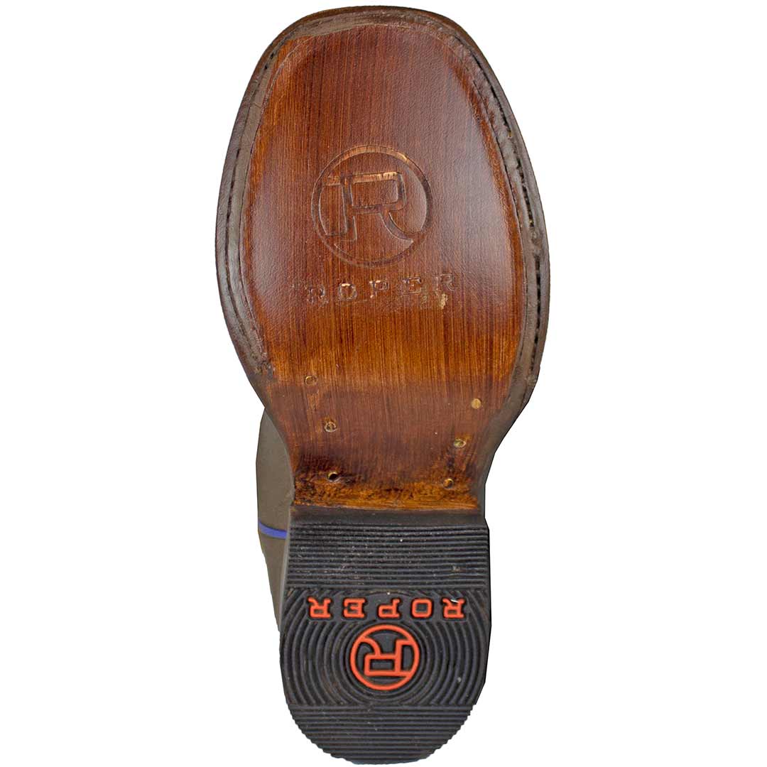 Roper Kids' Rust Shaft Cowboy Boots - Image 7