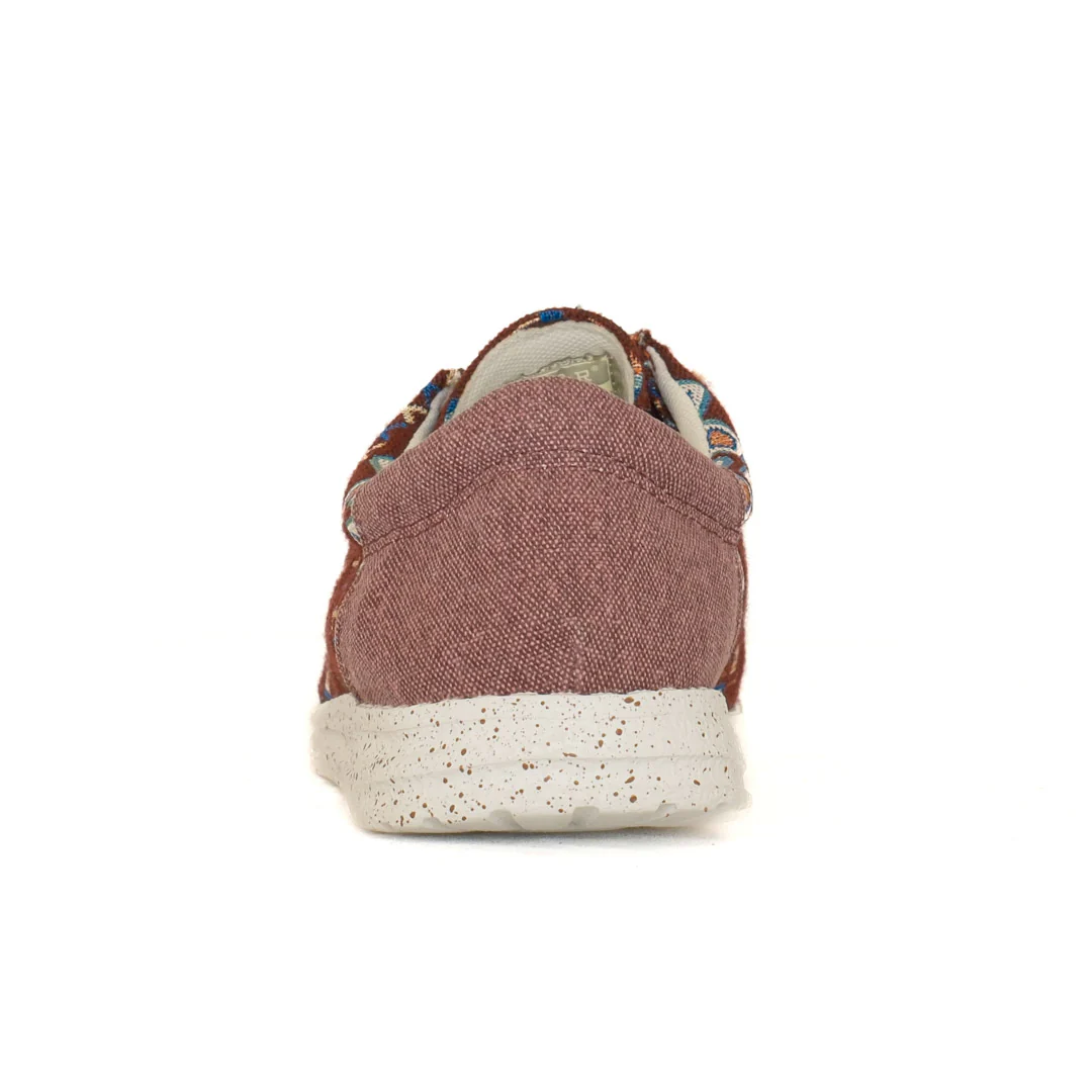 Roper Women's Aztec Print Canvas Slip-On Shoes - Image 5