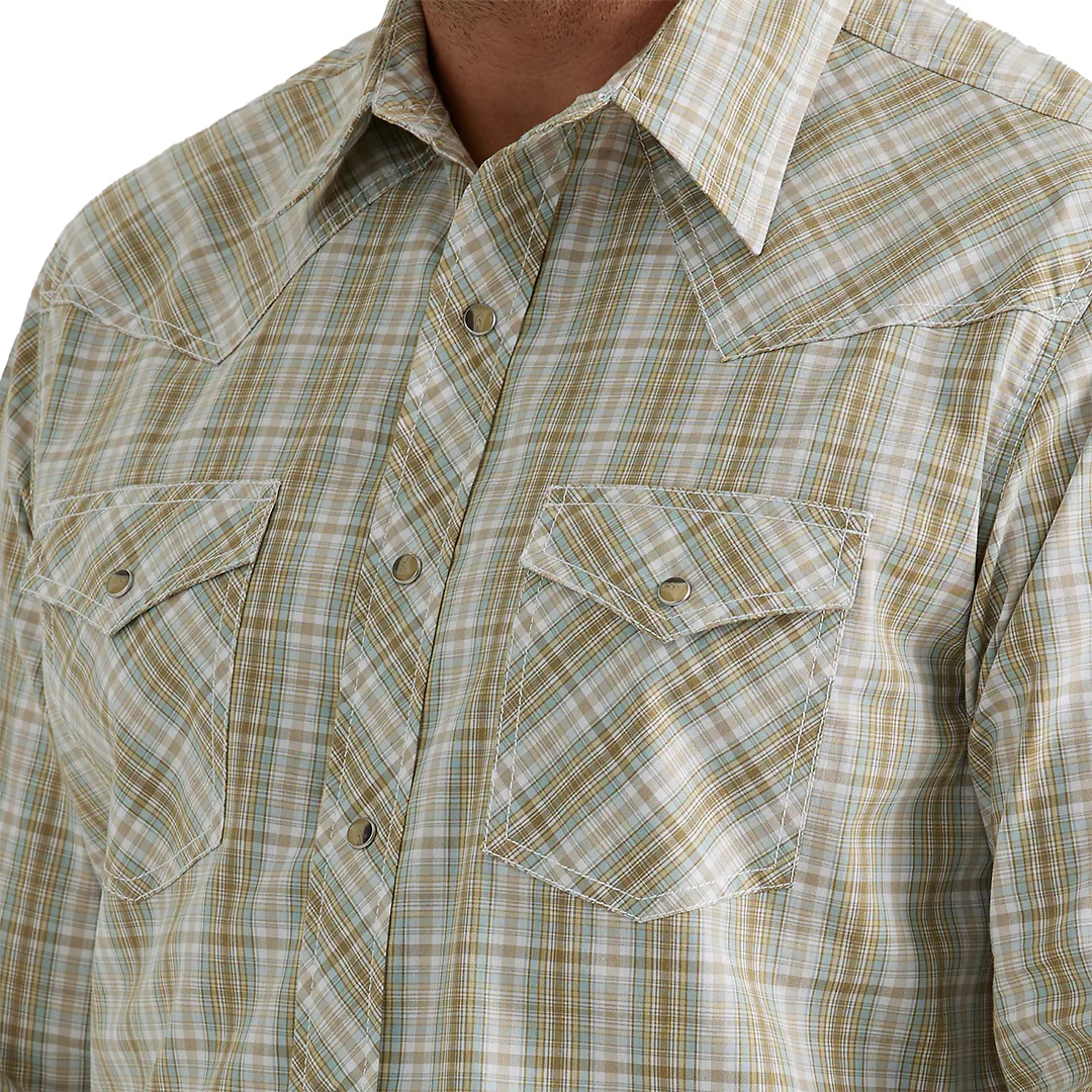 Wrangler 20X Competition Advanced Comfort Long Sleeve Snap Shirt - Image 3