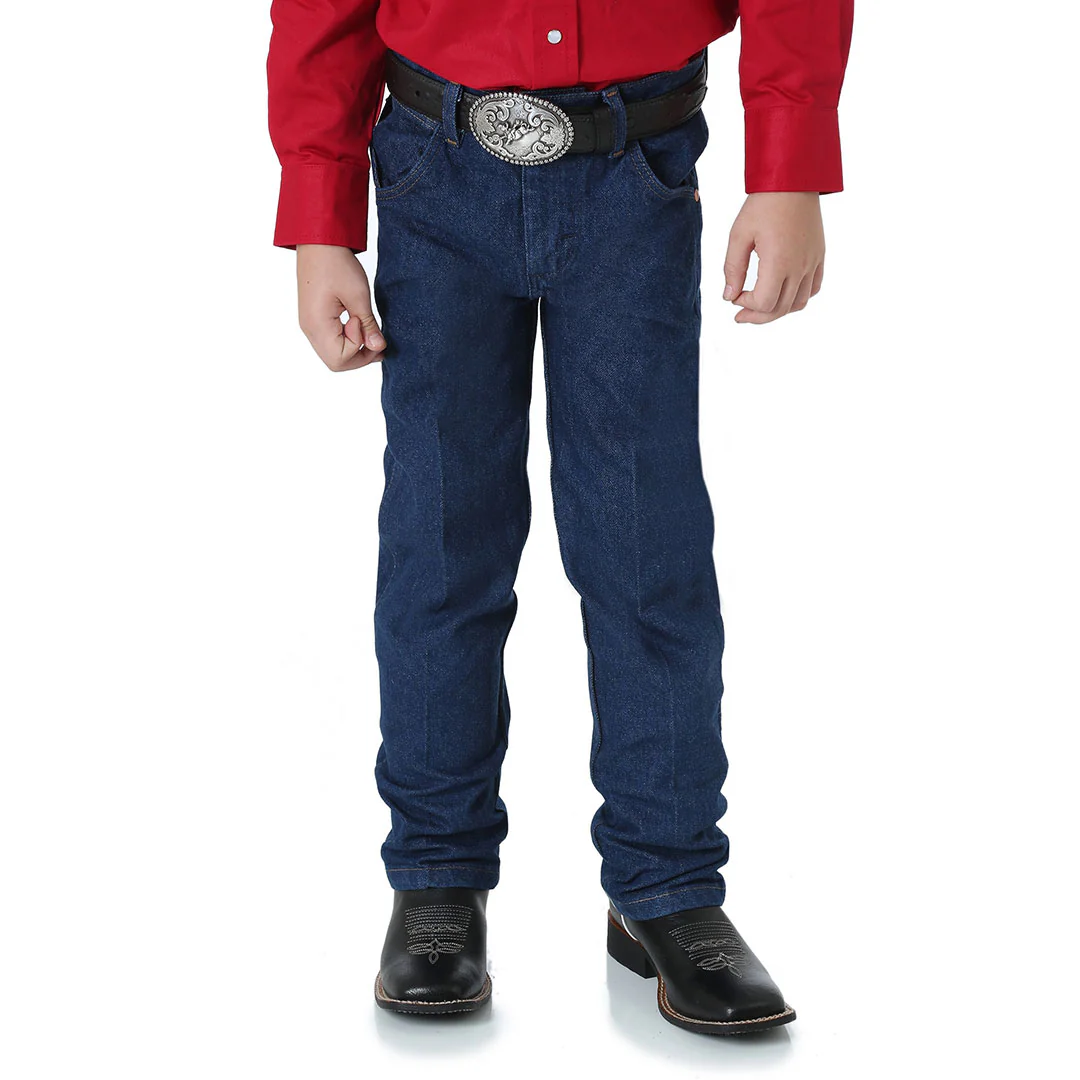 Wrangler Boys' Cowboy Cut Slim Fit Jeans (1-7) - Image 3